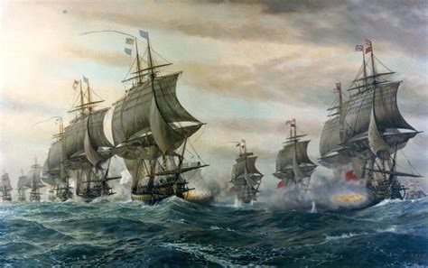 Der Battle of the Chesapeake - Ein maritimes Kräftemessen zwischen den Briten und den Amerikanern